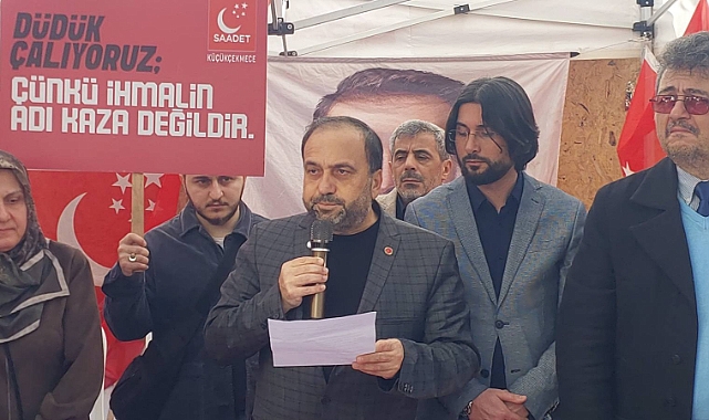 Saadet Partisi Küçükçekmece'den 6 Şubat'ın 3. Yılında Düdüklü Uyarı: 