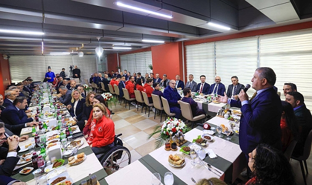 Spor Ailesi Ramazan İftarında Buluştu