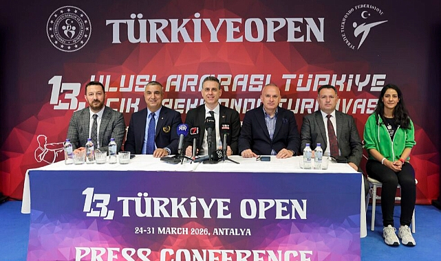 13. Uluslararası Türkiye Açık Taekwondo Turnuvası Başlıyor