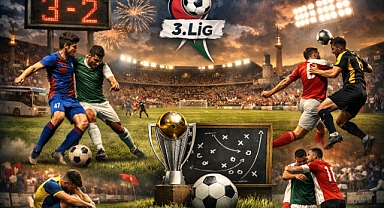 3. Lig 1. Grup’ta 26. Hafta Heyecanı Başlıyor