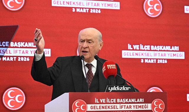 Bahçeli’den iftar programında kritik mesaj: “İran ile dayanışma içindeyiz”