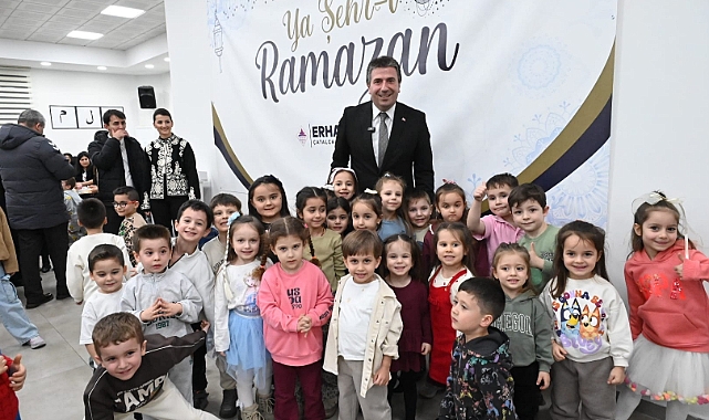 Başkan Erhan Güzel, Miniklerle İftar Sofrasında Buluştu