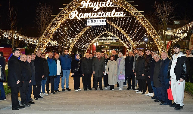 Başkan Turan, Ramazan Akşamlarında Hemşehrileriyle Buluştu