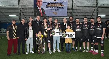 Çatalca’da Ramazan Halı Saha Ligi Final Heyecanı