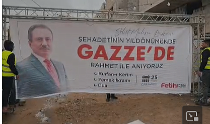 Fetih 1453 Derneği'nden Gazze'de Vefa Sofrası: Muhsin Yazıcıoğlu Dualarla Anıldı 