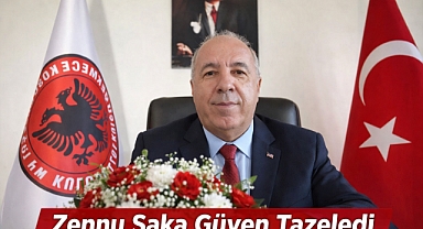Kosova Güçspor’da Güven Tazeleyen Başkan: Zennun Saka