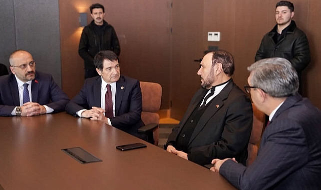 MHP Heyetinden Caferi Liderine Taziye Ziyareti