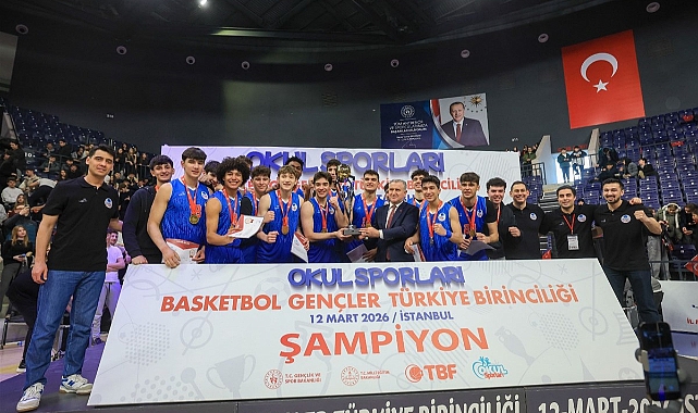 Okul Sporları Basketbol Gençler Türkiye Birinciliği’nde Şampiyonlar Belli Oldu