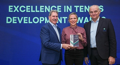 Türkiye Tenis Federasyonu’na Uluslararası Ödül