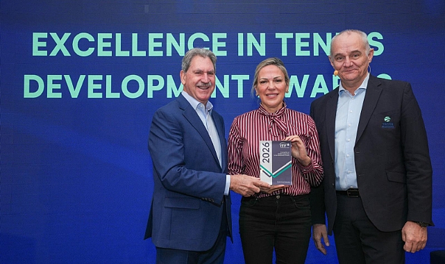 Türkiye Tenis Federasyonu’na Uluslararası Ödül