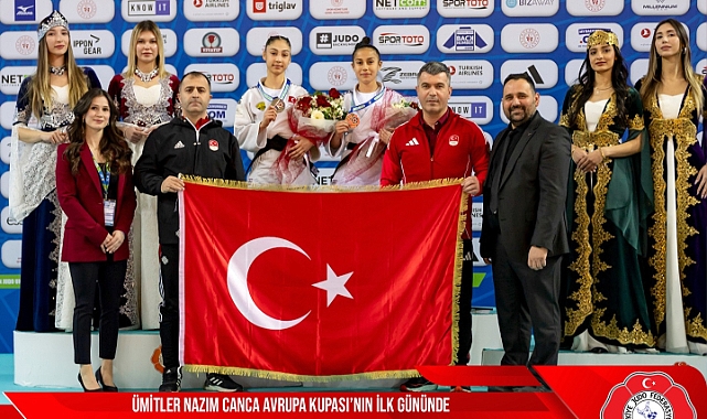 Ümitler Nazım CANCA Avrupa Kupası’nda İlk Gün Madalya Coşkusu!