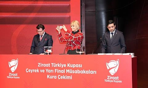 Ziraat Türkiye Kupası Çeyrek ve Yarı Final Kura Çekimi Yapıldı