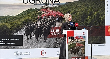 57. Alay Vefa Yürüyüşü’nde Çanakkale Ruhu Yeniden Yaşatıldı