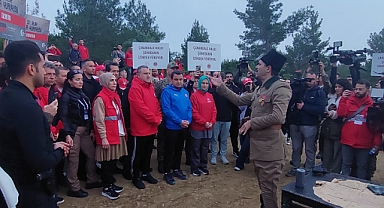 57. Alay Vefa Yürüyüşü’ne Yoğun Katılım