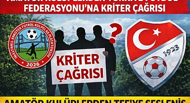Amatör Kulüplerden Türkiye Futbol Federasyonu’na Kriter Çağrısı