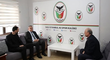 Kaymakam Anteplioğlu’ndan 1453 Spor Kulübü’ne Ziyaret