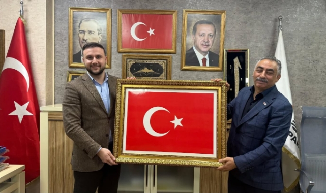 Kızılay Başkanı Doğan Şeyda'dan AK Parti İlçe Başkanlığına Ziyaret