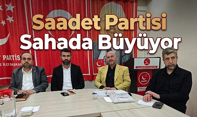 Küçükçekmece'de Milli Görüş Rüzgarı: Teşkilat Çalışmaları Hız Kesmiyor