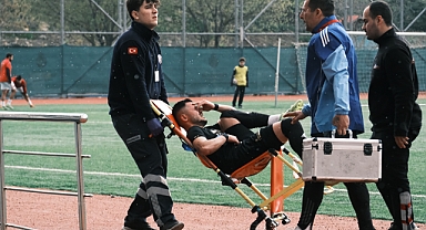 Küçükçekmece Spor’da Muhammed Taşdemir Hastanelik Oldu