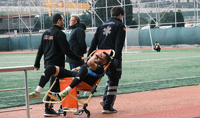 Küçükçekmece Spor’da Muhammed Taşdemir Hastanelik Oldu