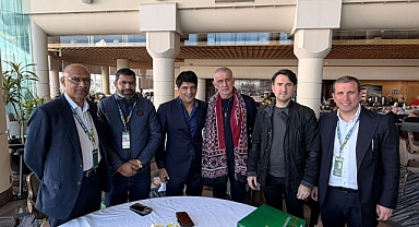 TFF Başkanı Hacıosmanoğlu ve Syed Mohsen Gilani Bir Araya Geldi