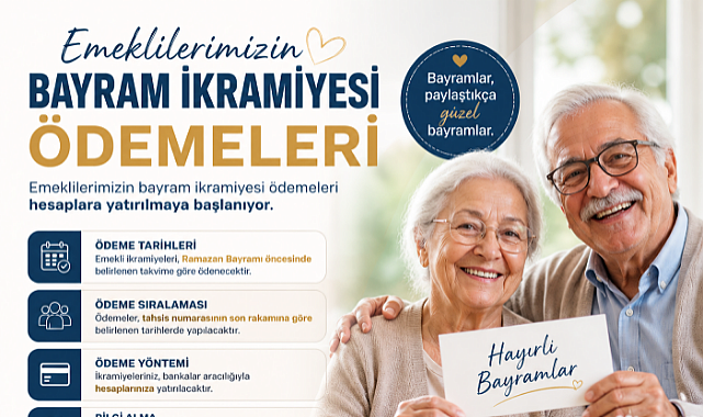 Emeklilerin Bayram İkramiyesi Ödemeleri Başlıyor