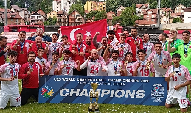 İşitme Engelliler U23 Milli Takımı Dünya Şampiyonu Oldu