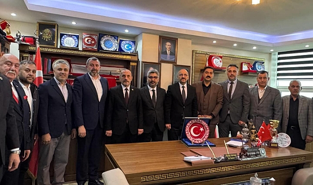 Küçükçekmece’de Anlamlı Ziyaret: İlim Yayma Cemiyeti’nden MHP İlçe Başkanlığı’na Tebrik.