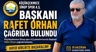 Küçükçekmece Sinop Spor A.Ş.’den Birlik ve Dayanışma Çağrısı