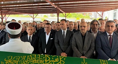 MHP İlçe Başkanı Ekrem Sarısoy'un Babası Son Yolculuğuna uğurlandı