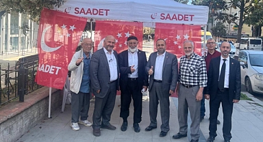 Saadet Partisi Teşkilatı Vatandaşla Omuz Omuza