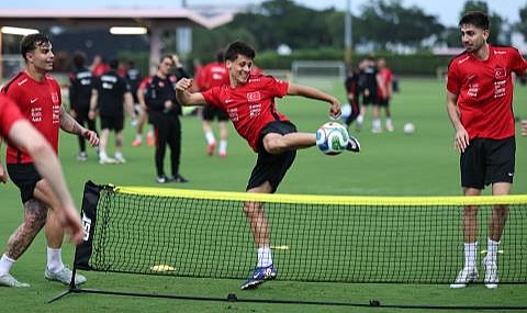 A Millî Takım ABD’de İlk Antrenmanını Yaptı