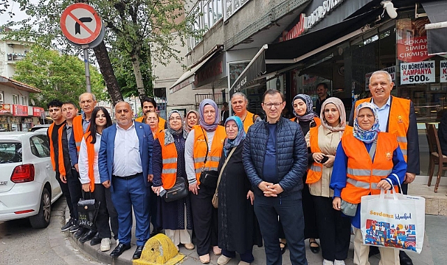 AK Parti Küçükçekmece Kadın Kolları’ndan Gönüllere Dokunan Hizmet Seferberliği