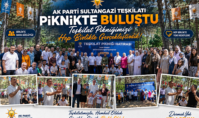 AK Parti Sultangazi Teşkilatı Piknikte Buluştu