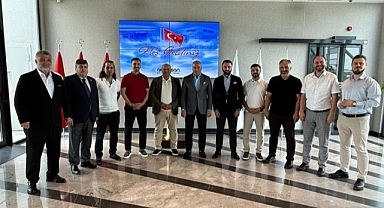 Amatör Futbol Platformu’ndan Karakaş’a Ziyaret