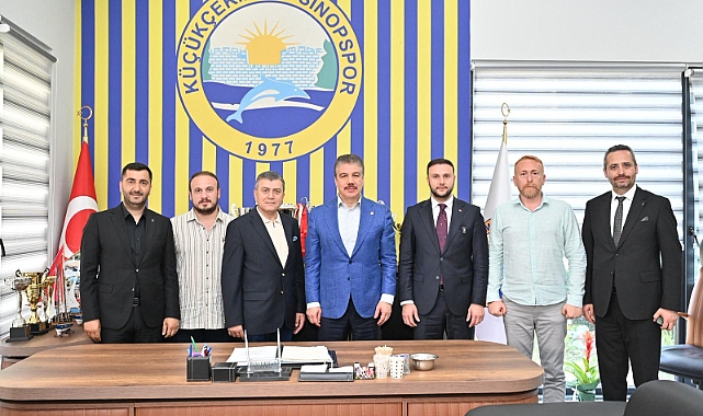 Cüneyt Yüksel’den Sinop Spor’a Destek Ziyareti