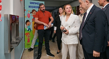 Esenyurt’ta Öğrencilere Ücretsiz Akıllı Su Sebili