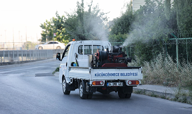 Küçükçekmece’de Haşereyle Mücadele Seferberliği