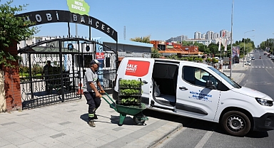 Küçükçekmece’de Hobi Bahçesi Ürünleri Halk Market Raflarında