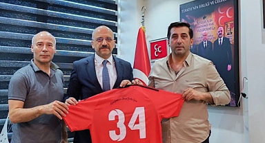 Küçükçekmece İdman Yurdu’ndan Siyasi Ziyaretler