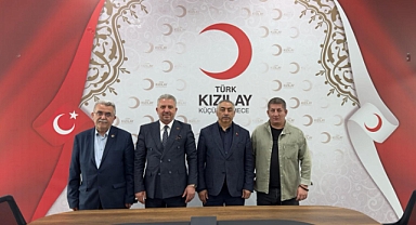 Medya Temsilcilerinden Küçükçekmece’de Türk Kızılayı Ziyaret Etti