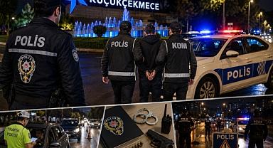 Küçükçekmece'de Haziran Ayında Kapsamlı Denetimler: 453 Aranan Şahıs Yakalandı